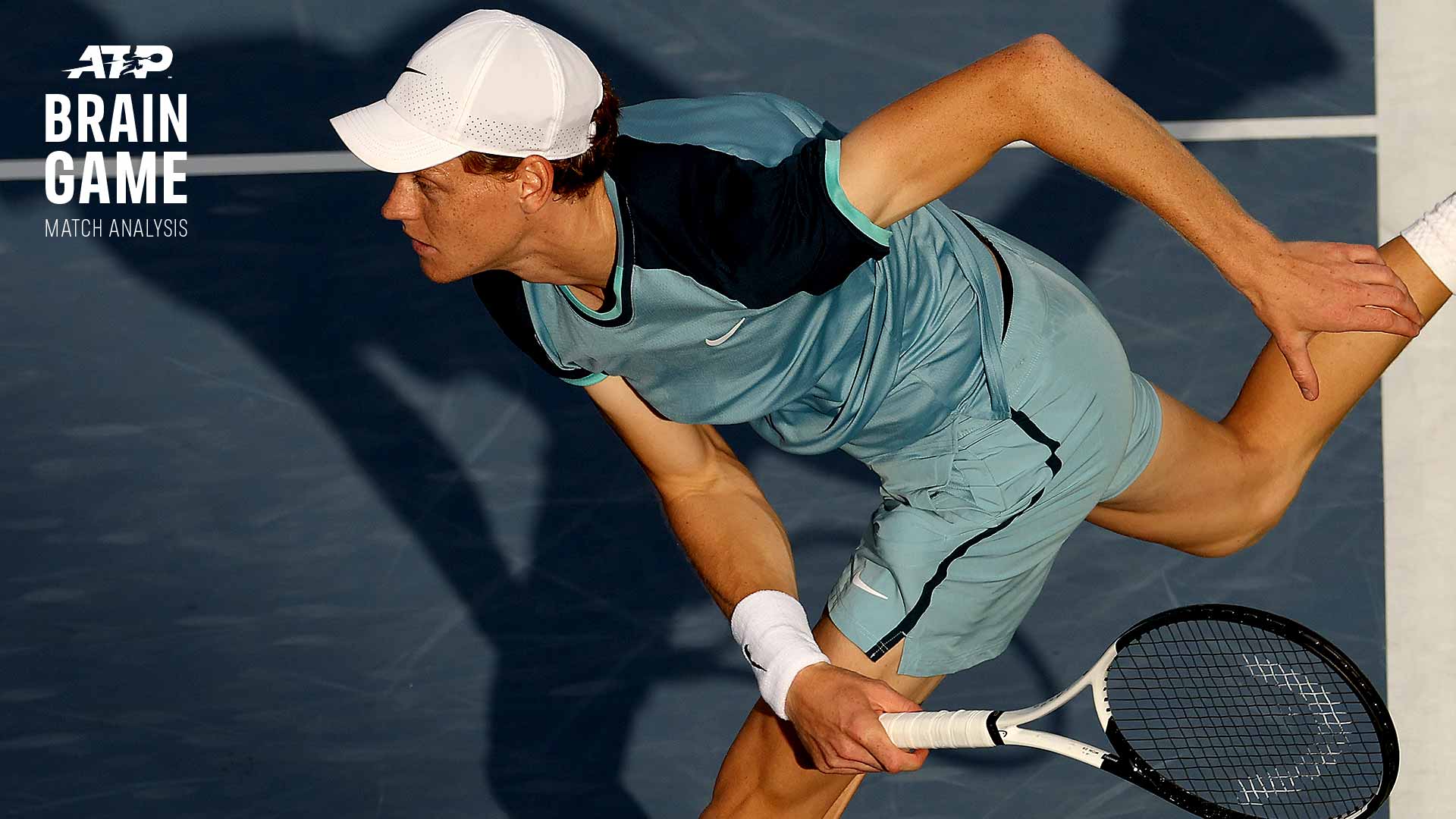 El servicio de Sinner fue clave en la final de Cincinnati ante Tiafoe
