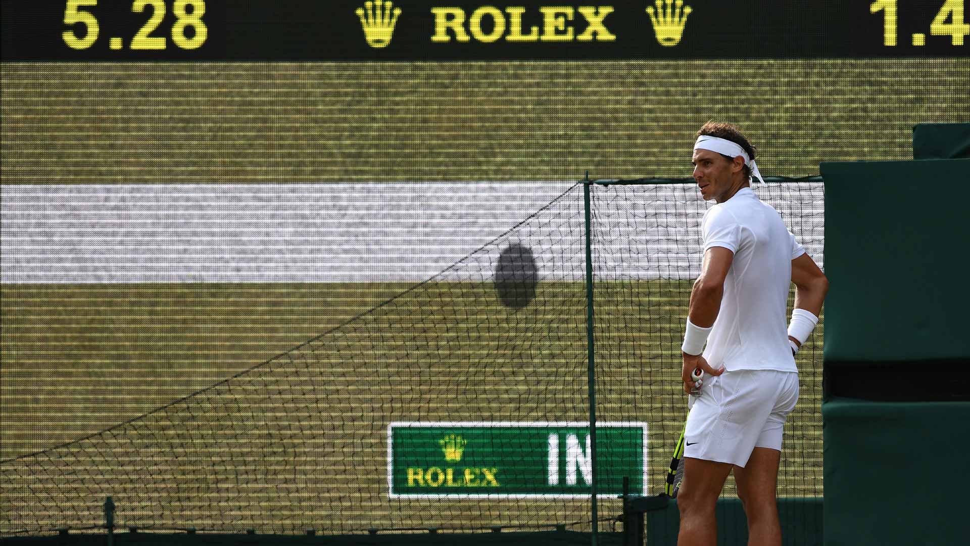 Wimbledon embraces live electronic line calling