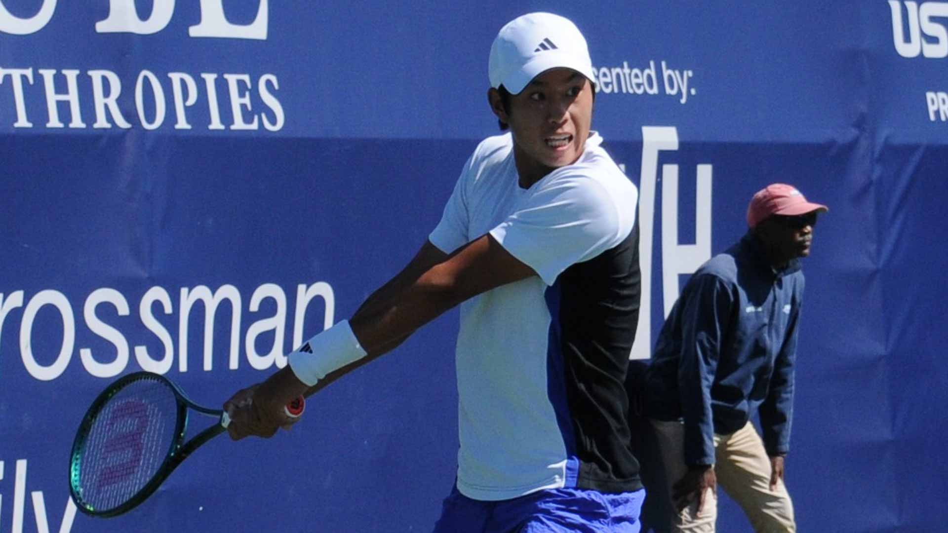 Tien topples Tomic at Fairfield Challenger, joins Fritz & Roddick in American history