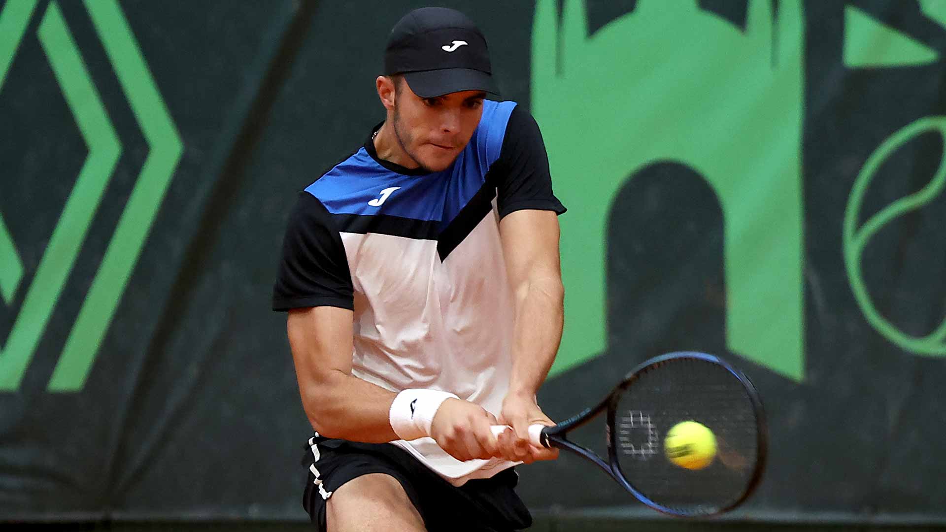 Faria's childhood art was in a museum... now he's a professional tennis player
