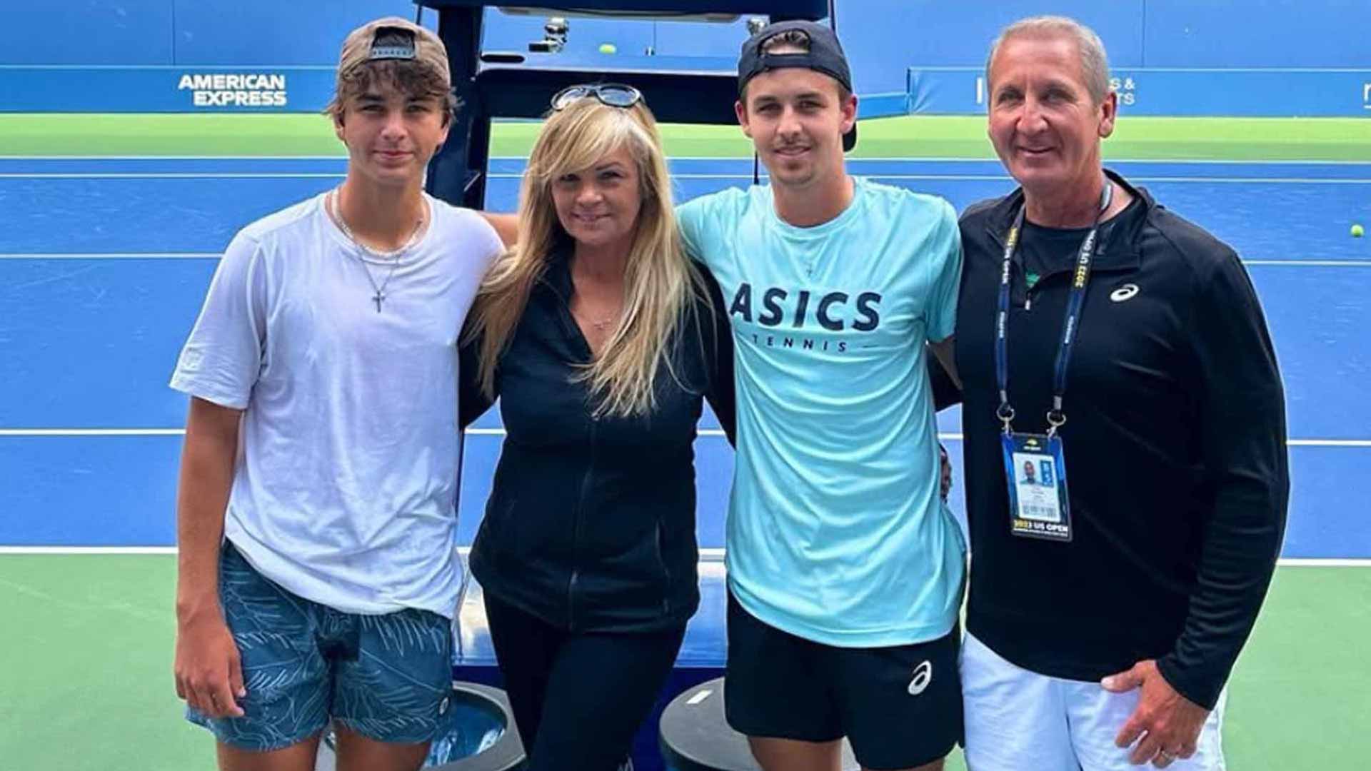 Tennis world unites for Svajda family: Blake, Nakashima to feature in exhibition