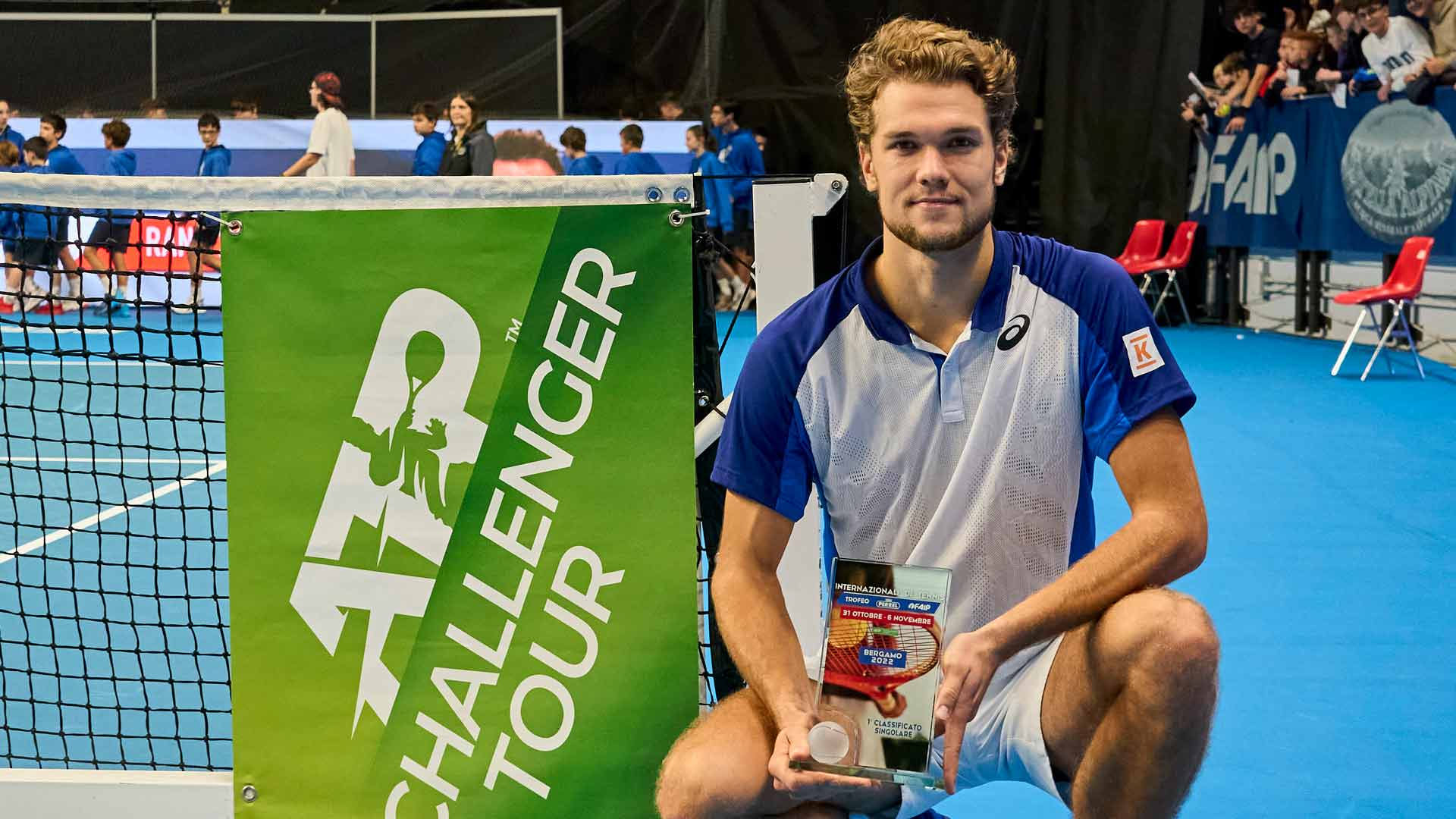 <a href='https://wwwx.atptour.com/en/players/otto-virtanen/v0am/overview'>Otto Virtanen</a> wins his maiden Challenger title in Bergamo, Italy.