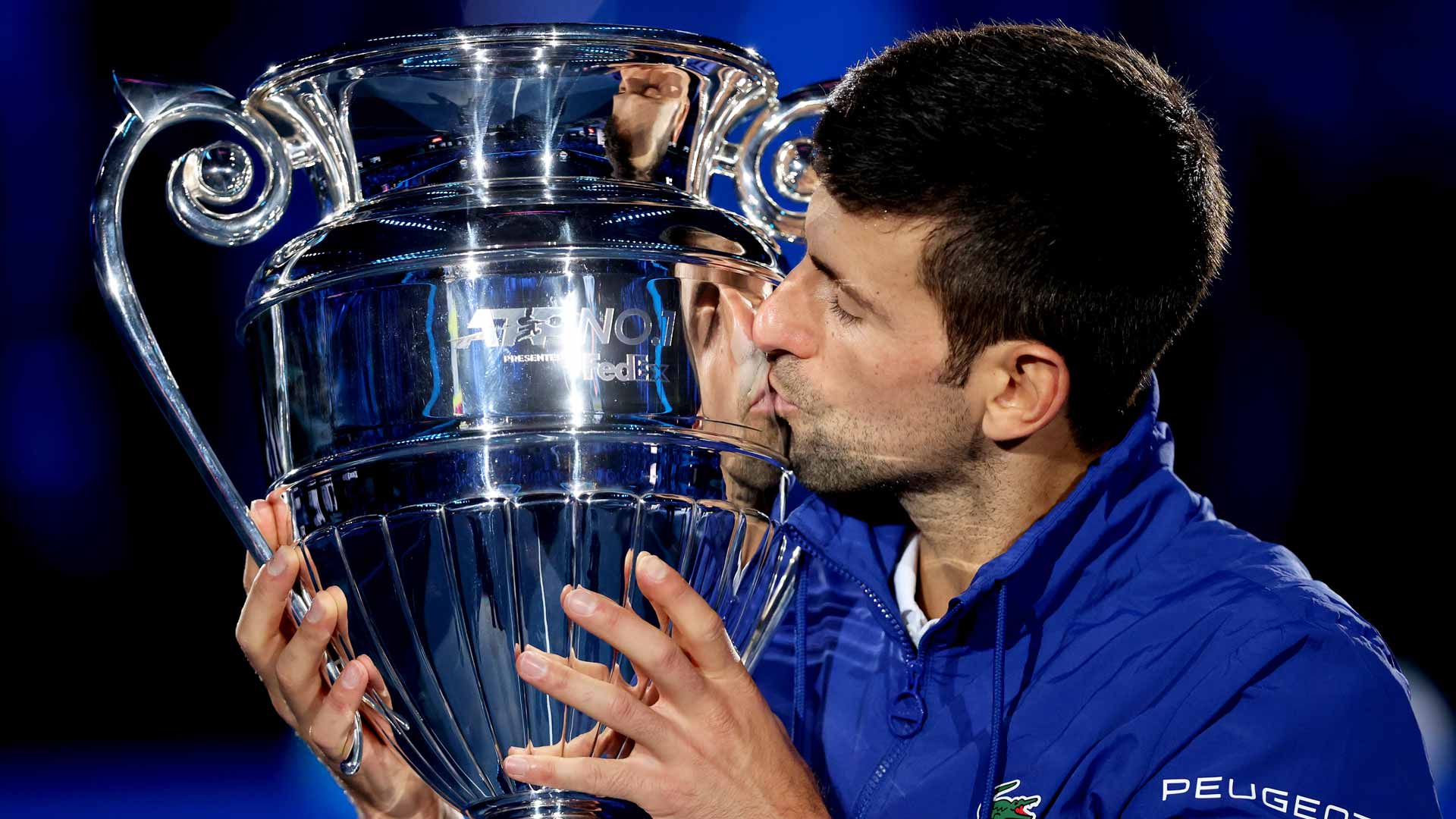 <a href='https://wwwx.atptour.com/es/players/novak-djokovic/d643/overview'>Novak Djokovic</a> has been year-end World No. 1 a record seven times.