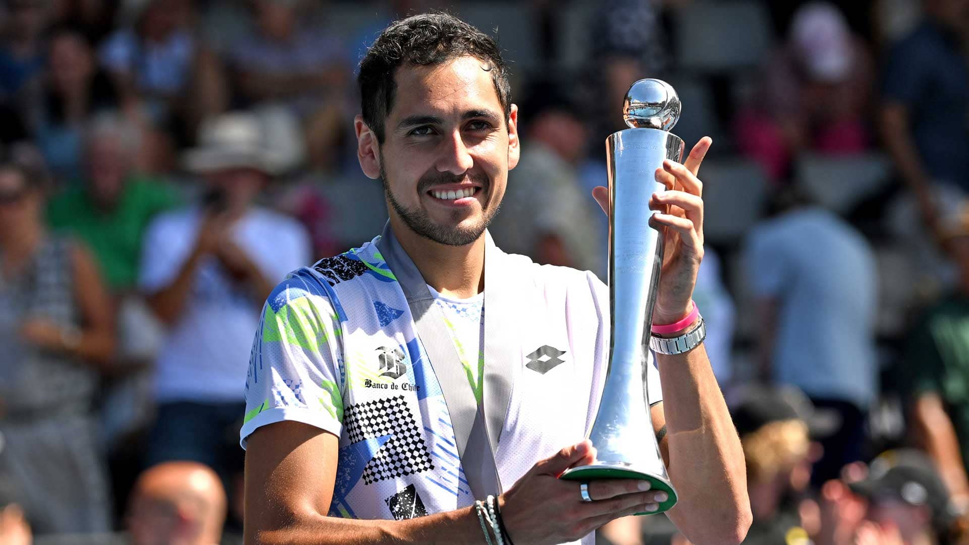 Alejandro Tabilo ganó en 2024 los dos títulos que ostenta en el ATP Tour: Auckland y Mallorca.