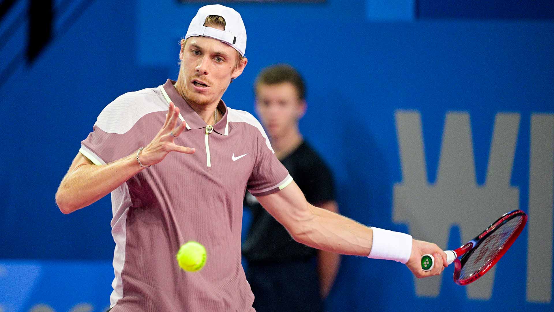 Denis Shapovalov este martes en Montpellier.