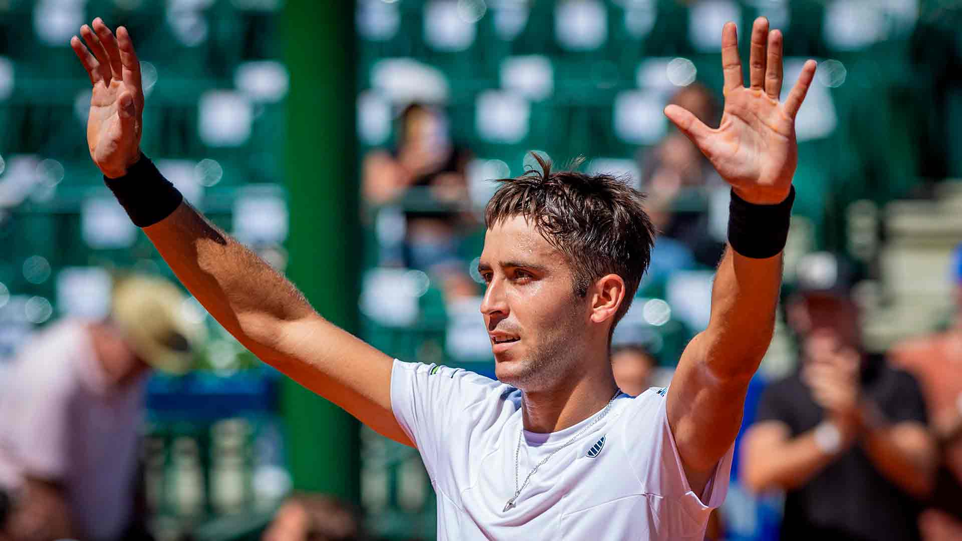 Tomás Martín Etcheverry repite los cuartos de final del pasado año en Buenos Aires.