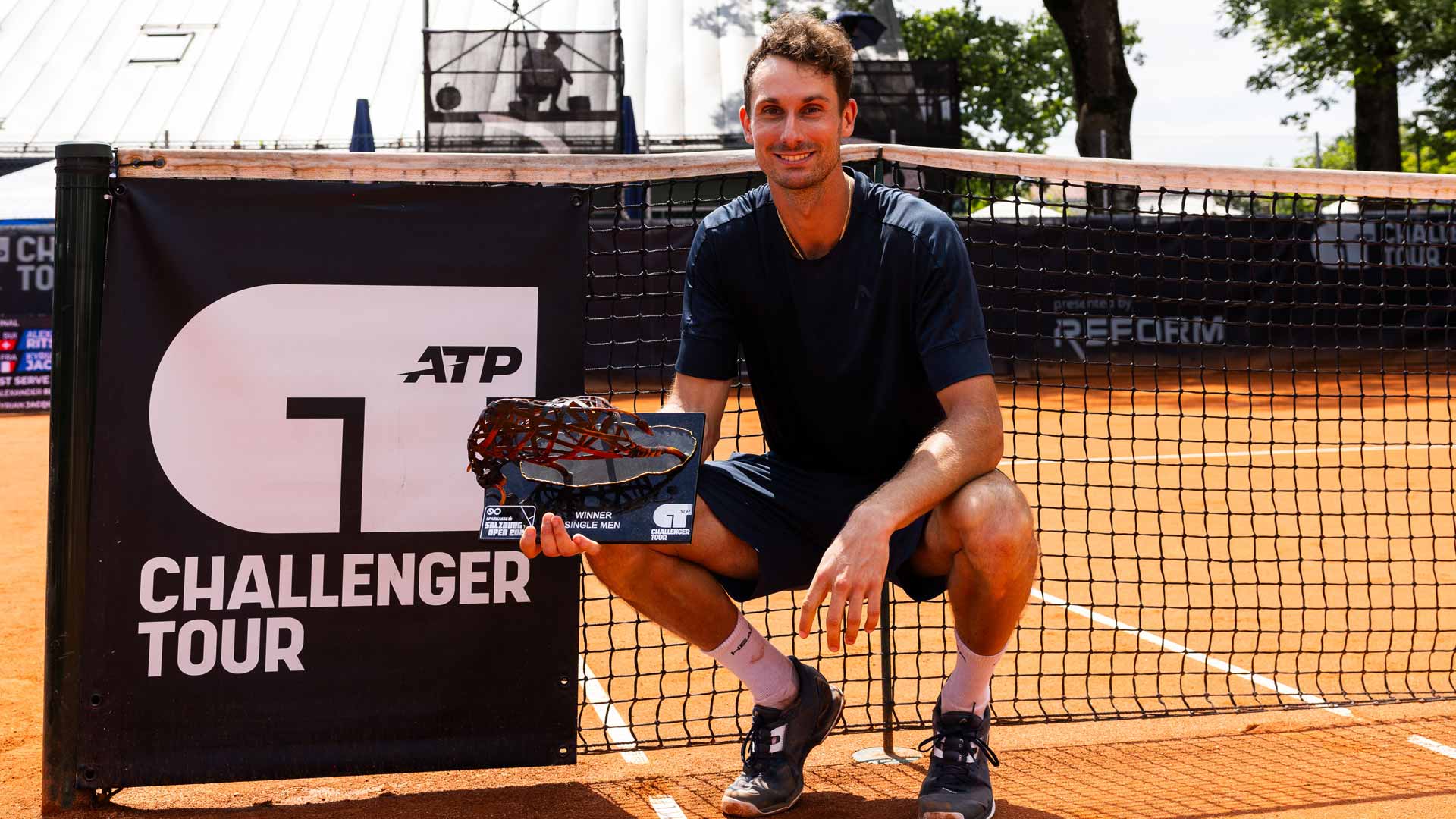 <a href='https://wwwx.atptour.com/en/players/alexander-ritschard/rc04/overview'>Alexander Ritschard</a> wins the Challenger 125 event in Salzburg, Austria.