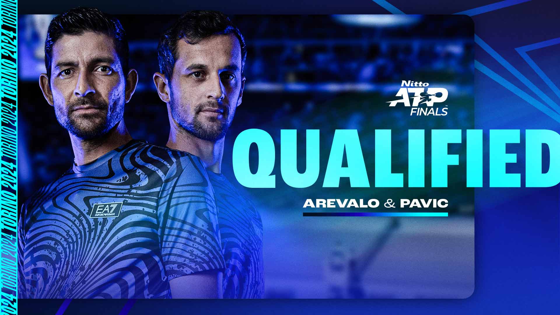 Marcelo Arevalo and Mate Pavic will compete in Turin.