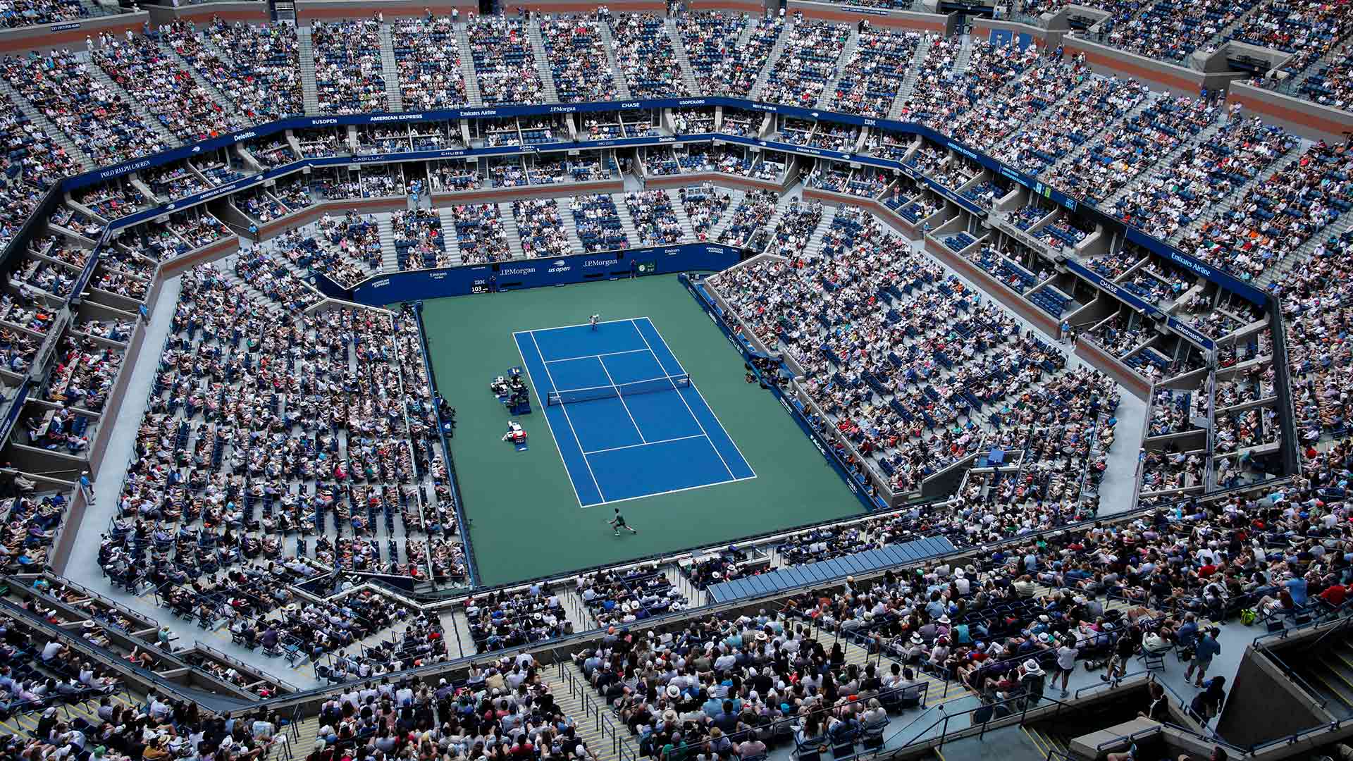 La final del US Open tendrá lugar el domingo en el Arthur Ashe Stadium desde las 2 p.m. EDT.