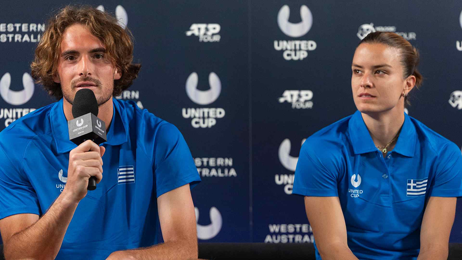 <a href='https://wwwx.atptour.com/es/players/stefanos-tsitsipas/te51/overview'>Stefanos Tsitsipas</a>, Maria Sakkari 