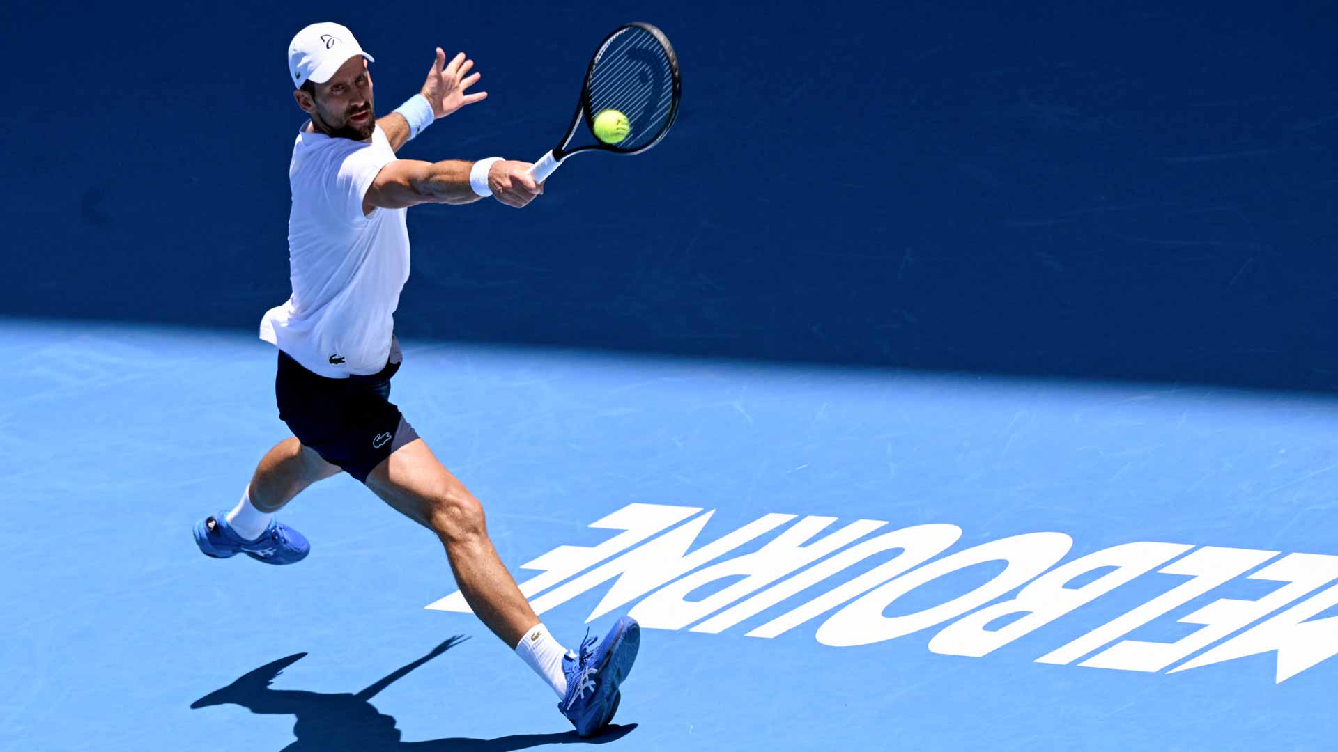 Novak Djokovic is aiming for a record-extending 11th Australian Open trophy.