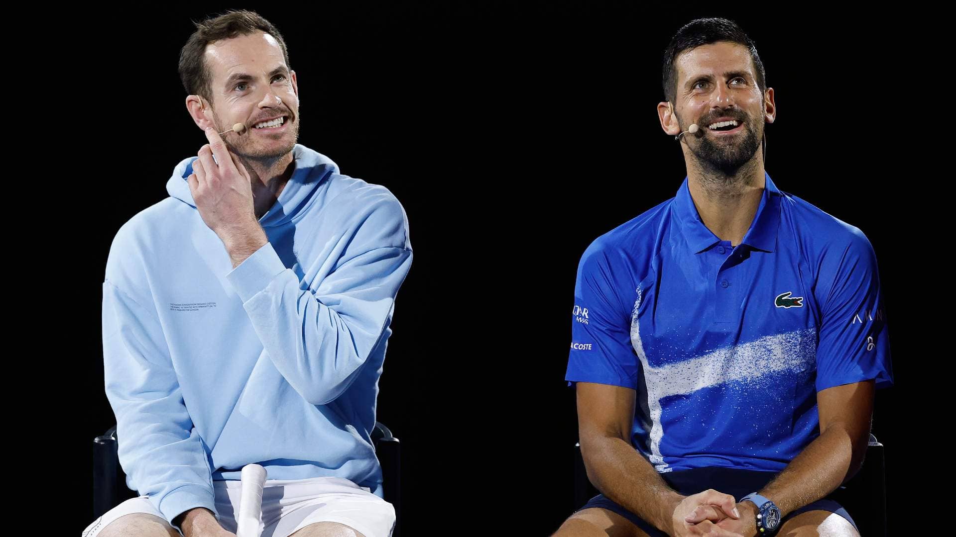 Novak Djokovic will look to coach Andy Murray for guidance during the 2025 Australian Open. 