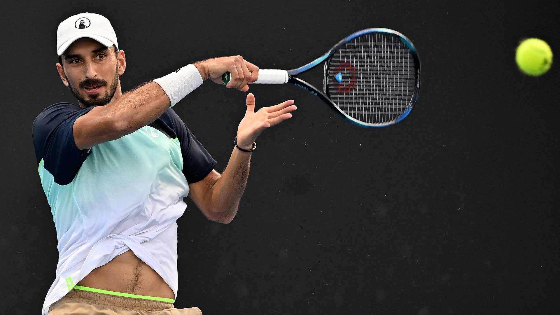 Hady Habib flies flag for Lebanon at Australian Open 