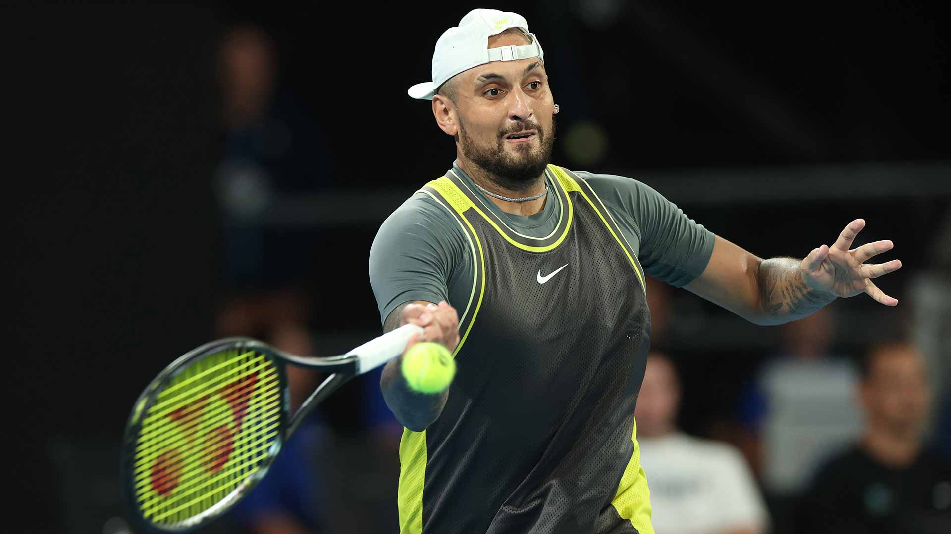 Kyrgios: "Siendo realistas, no me veo volviendo a jugar en singles aquí"